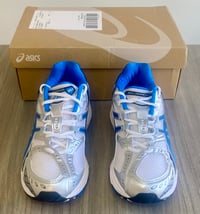 Image 1 of Asics Gel-Nimbus 10.1 White Directoire Blue size 8.5