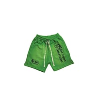 GREEN BLACK FIDES SUPER BEAST SHORTS