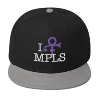 Image 3 of I [PRINCE] MPLS Ballcap (White Text)