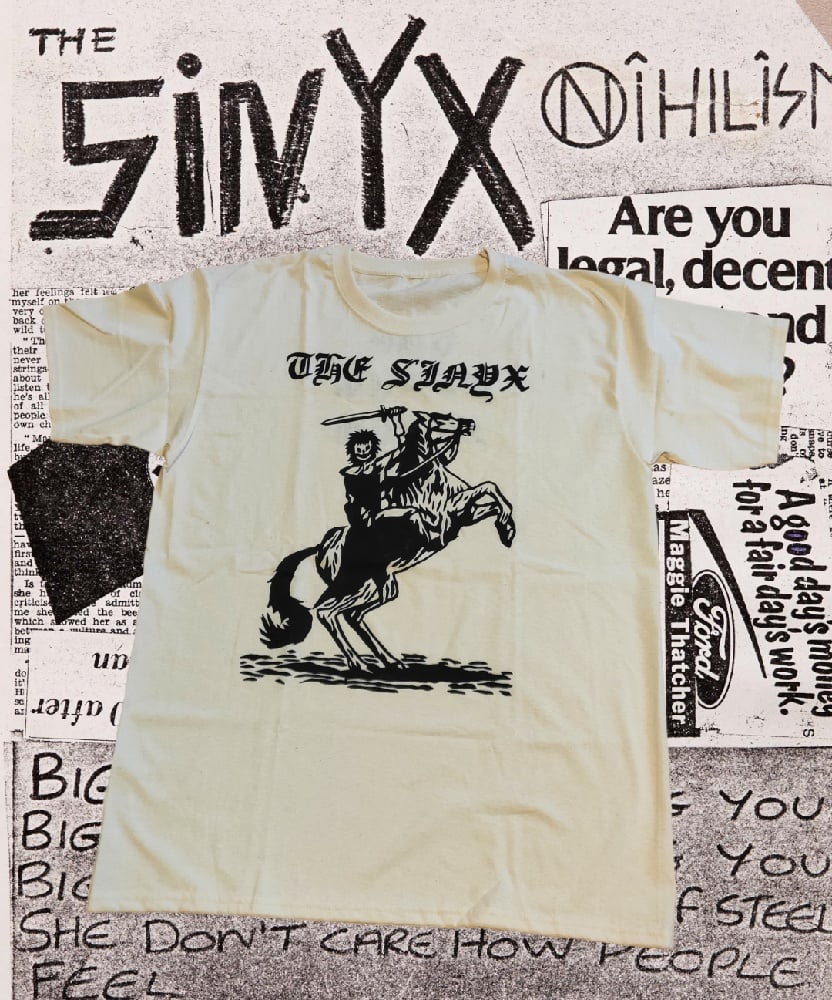 THE SYNIX double sided // handpainted shirt