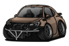 Kawaii car sticker
