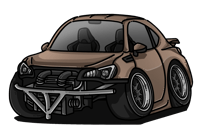 Kawaii car sticker