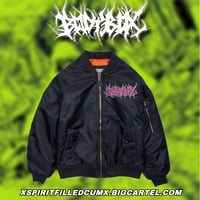 Image 1 of BODYBOX - Embroidered Bomber Jacket