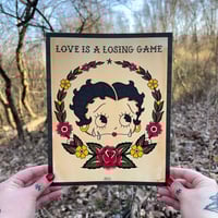 Image of “Losing Game” Print