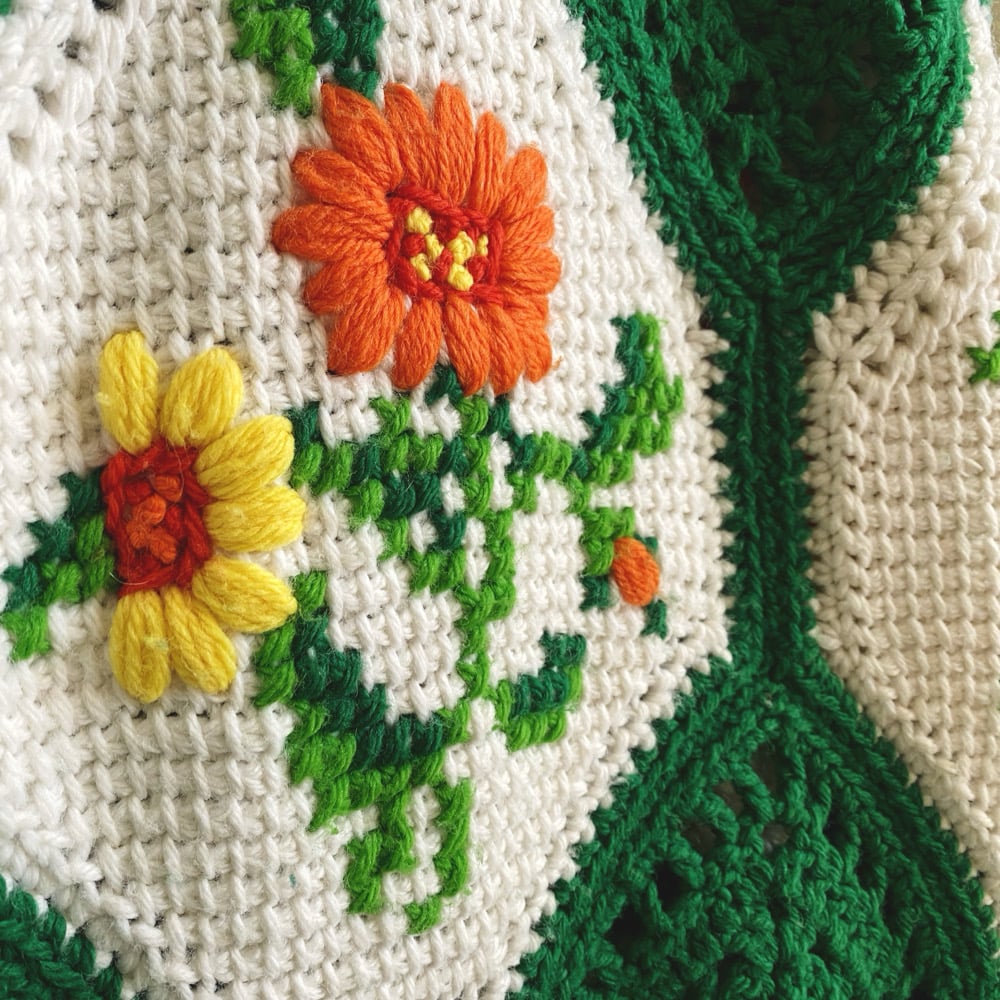 Image of Garden Window Granny Sweater