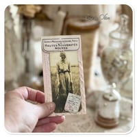 Image 5 of French shabby tattered  Sewing Book/Needle book with lace samples