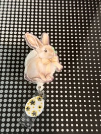 Easter bunny badge reel 