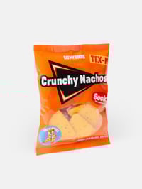 Image 2 of Calcetín Nachos Crujientes Naranja