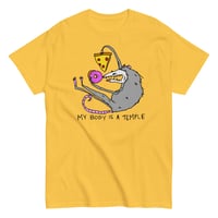 Image 6 of body is a temple Unisex classic tee 