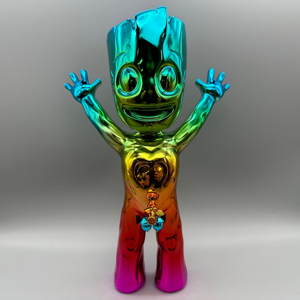 Image of I AM WOOD (RAINBOW CHROME)