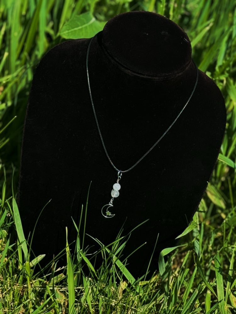 Image of "Intuition & Healing" Necklace w/ Moonstone