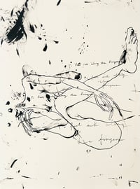 Ink Along The Fingers