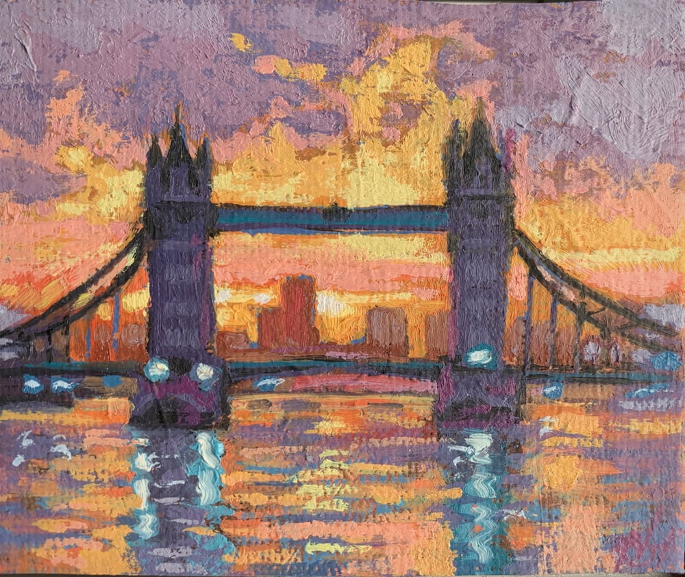 Image of Sunrise, Tower Bridge