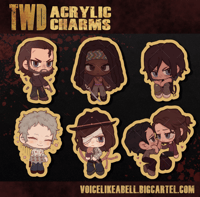 Image 1 of TWD Acrylic Charms