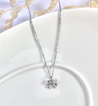 Image 3 of "Petite" Bow Necklace 
