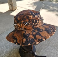 Image 2 of Spiked Safari Hat - size S/M