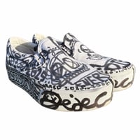 Image 7 of 1 OF 1 SIZE 7.5M/9W EU 40 PLATFORM VANS SLIP ONS