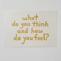 Image 2 of WHAT/HOW Print