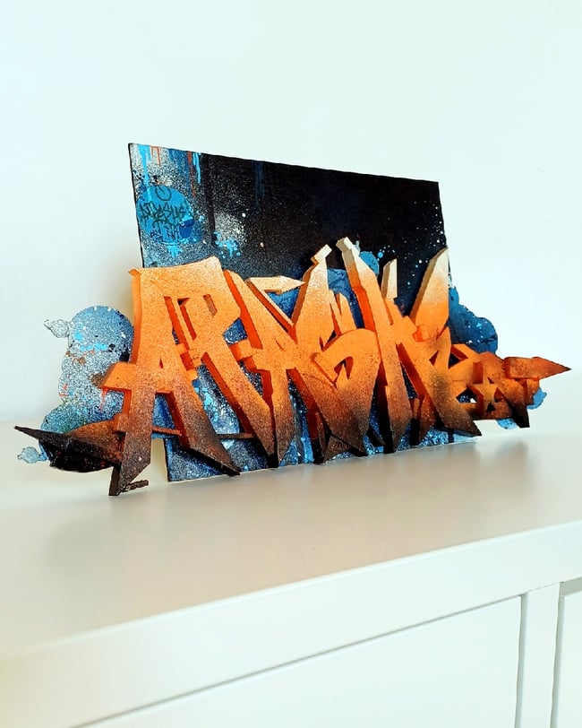 3d letters
