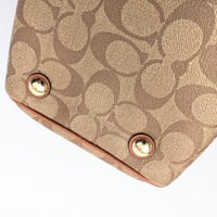 Image 5 of COACH Bennett Signature Satchel