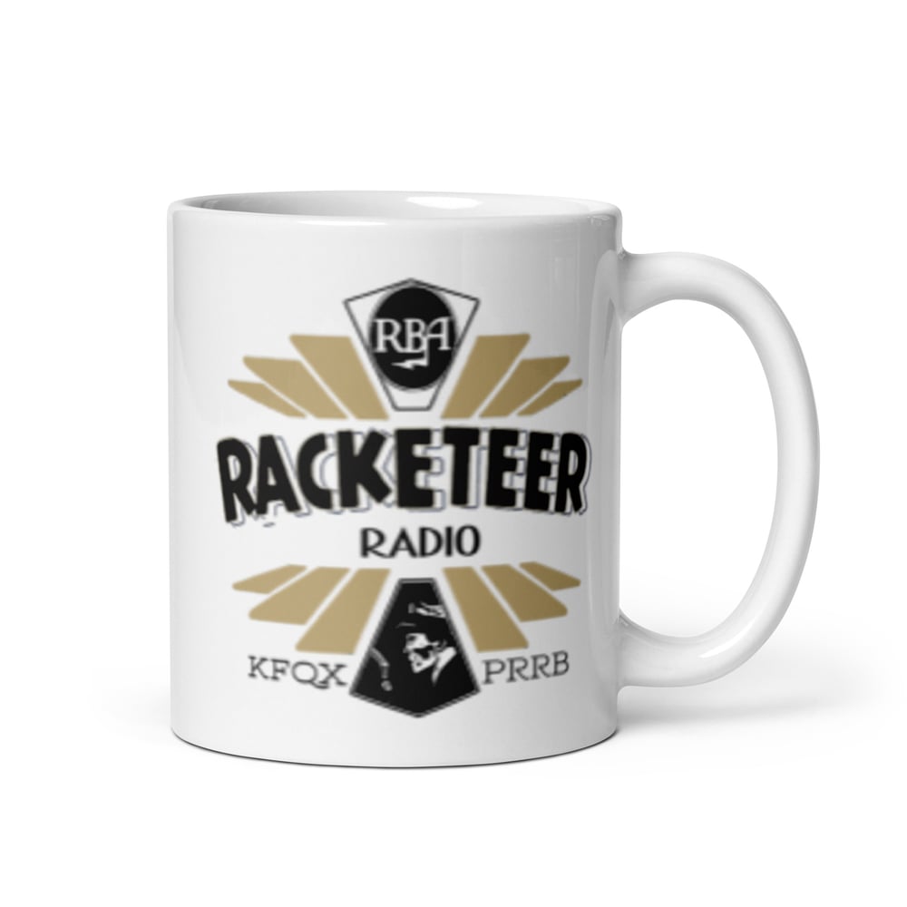 RBA Racketeer Radio KFQX Mug