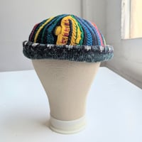 Image 2 of Shallow Fit Upcycled Reversible Beanie–1