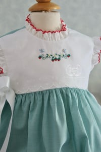 Image 7 of Girl’s Scalloped Maddie Strawberry Collection