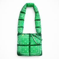 Image 4 of “TKRSDSGN” Bandana puffer totes