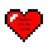 Image 1 of Friday I’m in Computer Love Sticker