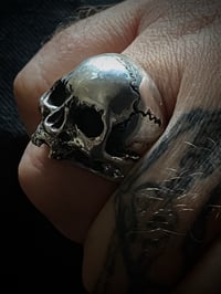 Image 1 of Silver Skull Ring