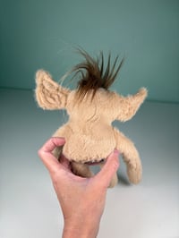 Image 4 of Small Weighted Baby Gremlin Imp - Tan
