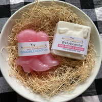 Image 5 of Cowgirls Don't Cry/Wild Horses Pink Amber & Vanilla Body Bar Duo