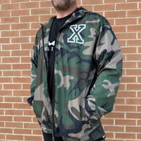 Image 10 of Anabolic X Woodland Camo Windbreaker