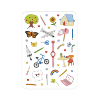 A Love for Life Sticker Sheet