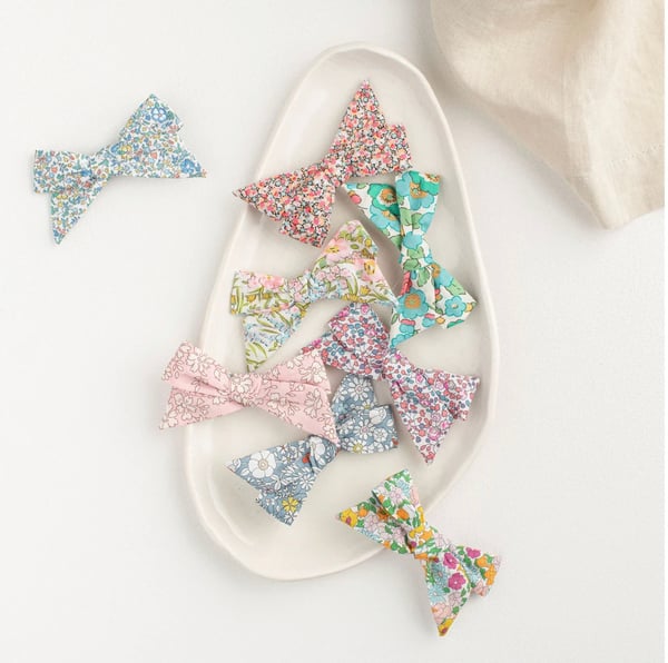 Image of Liberty Print Bow Clip