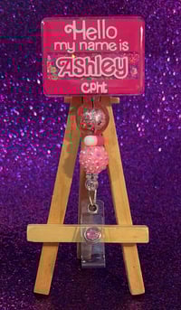 Image 3 of Rectangle shape badge reel