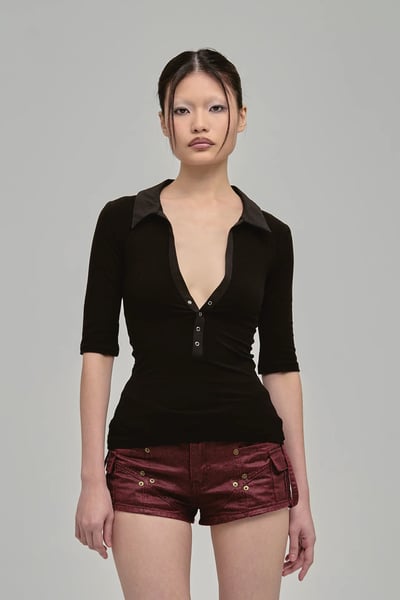 Image of GHOSTBOY - Tutor Polo (Black)