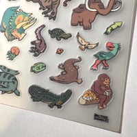 Image 6 of Mesozoic+Cenozoic Creatures Sticker Sheet copy