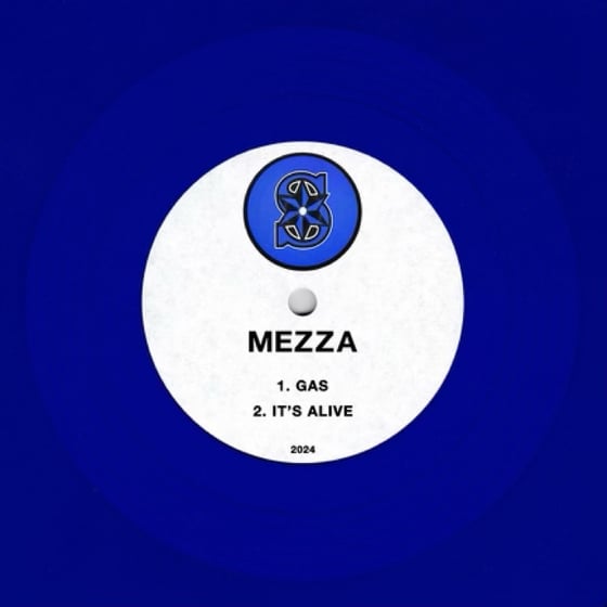 Image of **PREORDER**  MEZZA 4 Track Blue  Plate + WAVS UPFRONT