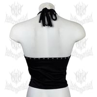 Image 2 of Gorgoroth "Tour 2023" Halter Top (SIZE S)