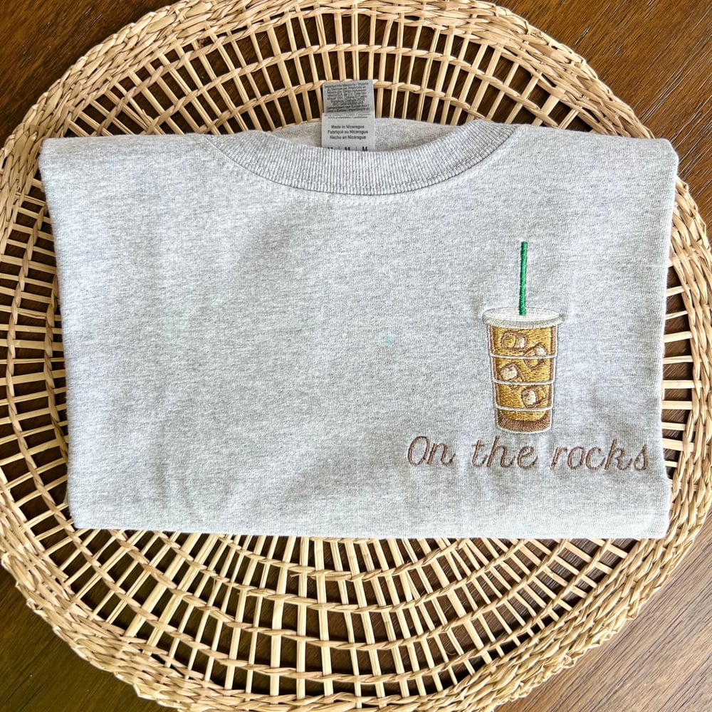 Image of Iced coffee crewneck 