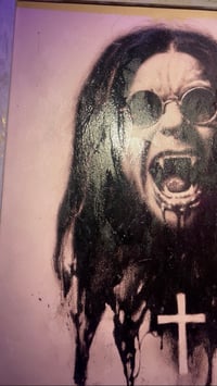 Image 6 of ‘PRINCE OF DARKNESS’ [ Unique Print - { 1/1 } ] Hand Embellished Museum Archival Print