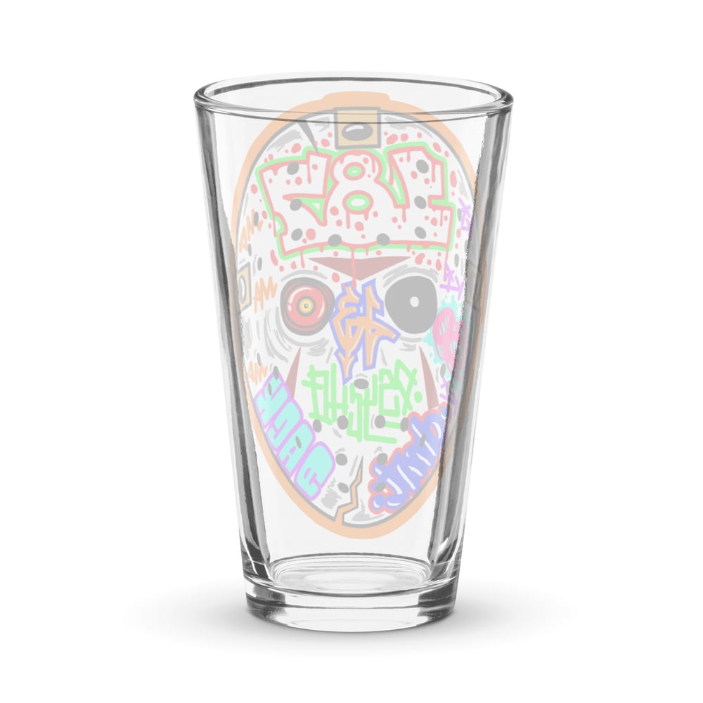 F13 Shaker pint glass