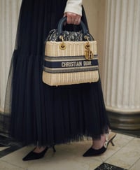 Image 1 of Lady DIOR Wicker Bag