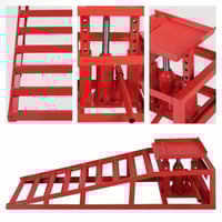 Image 10 of Garage Car & Truck Lift Hydraulic Ramps - 5 Ton (Set of Two)