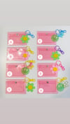 SMILEY FLOWER CARD CASE 