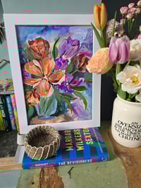 Image 2 of "Tulips in a Vase" Original