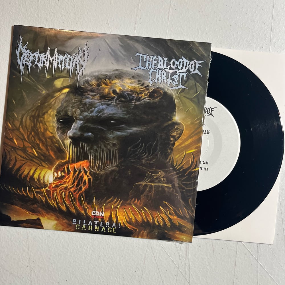 Deformatory / Blood of Christ - "Bilateral Carnage" split 7" vinyl