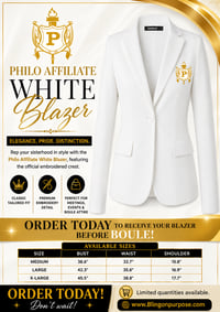 Image 2 of Philo White Blazer 