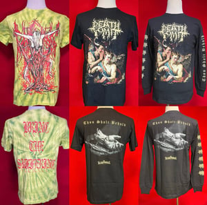 Image of Officially Licensed Dripping/Death Vomit Tie Dye/BLACK Short/Long Sleeves Shirts!!!